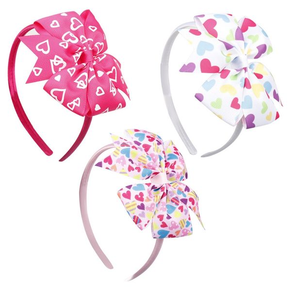 girls fashion bow headband ribbon cute heart print hairband with boutique grosgrain ribbon bow hairbands, Slivery;white
girls fashion bow headband ribbon cute heart print hairband with boutique grosgrain ribbon bow hairbands, Slivery;white