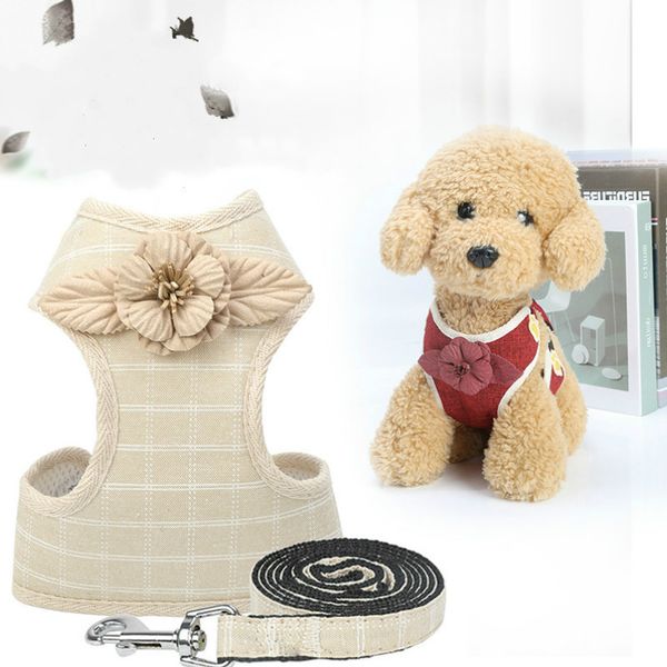 pet supplies dog leash set dog harness puppy vest mesh oxford breathable comfortable vest beautiful petal embroidery beautiful
pet supplies dog leash set dog harness puppy vest mesh oxford breathable comfortable vest beautiful petal embroidery beautiful