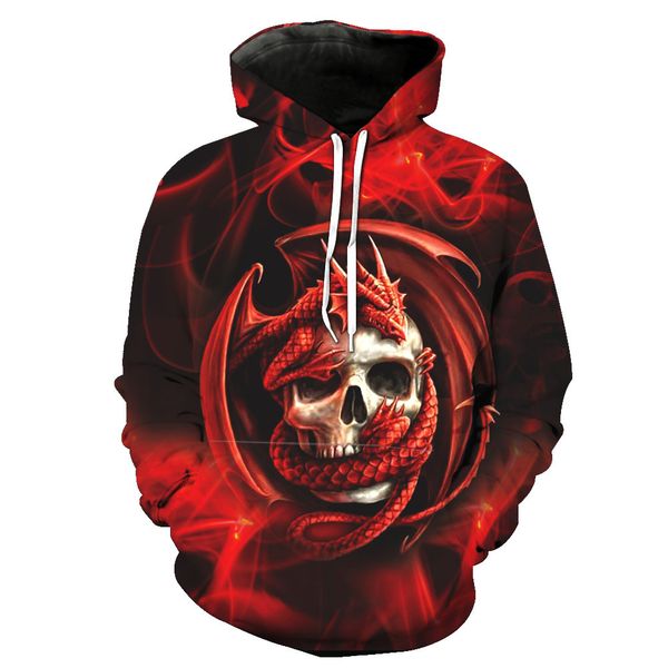 NEW ARRIVAL Animation Skull Dragon Printing Pocket Casual Hoodie for Young Men Designer Hoodies Fashion Hipster Men and Women Sweatshirt
NEW ARRIVAL Animation Skull Dragon Printing Pocket Casual Hoodie for Young Men Designer Hoodies Fashion Hipster Men and Women Sweatshirt