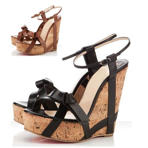 summer sandals red bottom miss cristo platefrom wedges new for women espadrilles woven ankle strap wedge ladies gladiator sandals eu35-42, Black
summer sandals red bottom miss cristo platefrom wedges new for women espadrilles woven ankle strap wedge ladies gladiator sandals eu35-42, Black