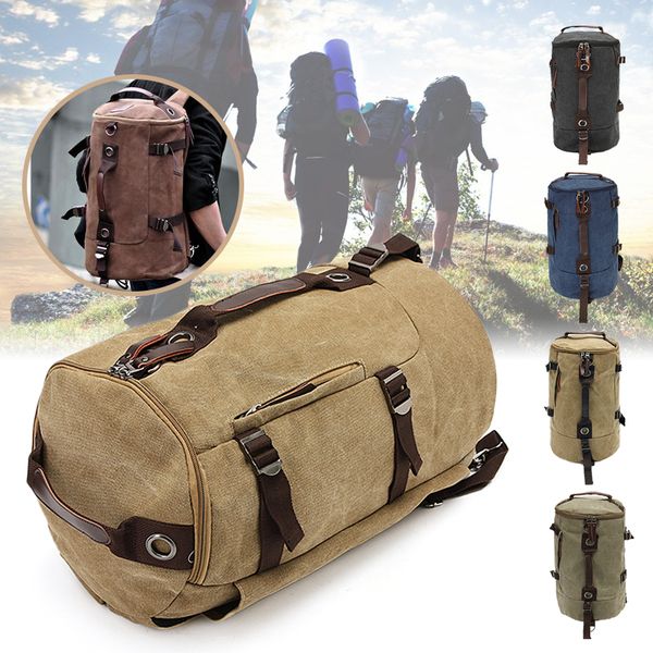 new mens vintage novelty brown canvas duffel backpack camping gym shoulder bag luggage hand bag sports
new mens vintage novelty brown canvas duffel backpack camping gym shoulder bag luggage hand bag sports