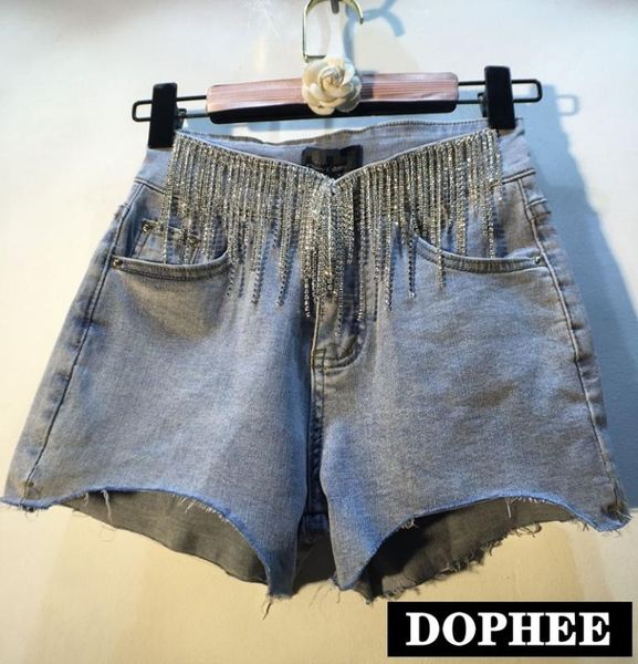 streetwear women denim shorts 2020 summer new heavy tassel diamond high waist denim shorts female stretch jean, Blue
streetwear women denim shorts 2020 summer new heavy tassel diamond high waist denim shorts female stretch jean, Blue