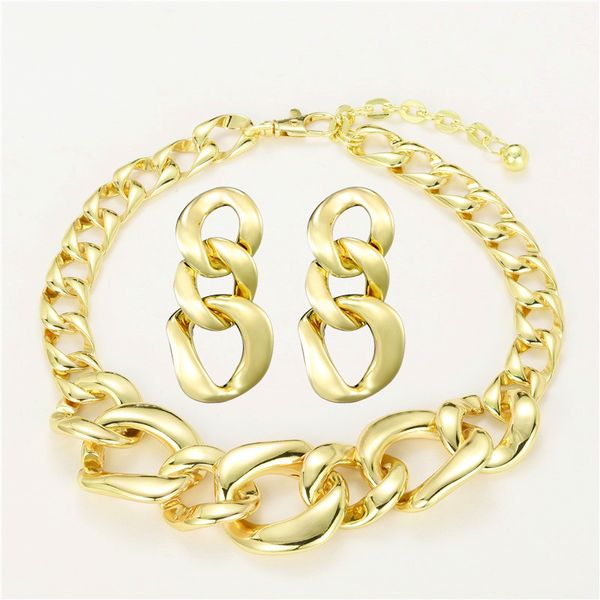 statement gold acrylic chain pendant necklace for women big golden long choker necklace dangle ear ring 2020 fashion jewelry, Silver
statement gold acrylic chain pendant necklace for women big golden long choker necklace dangle ear ring 2020 fashion jewelry, Silver