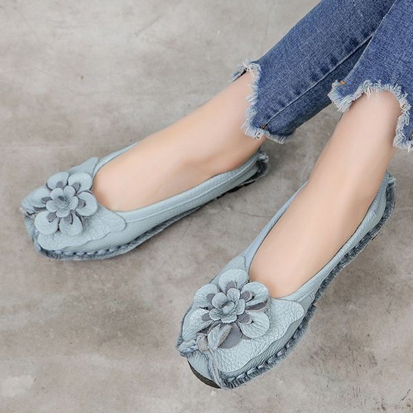 women shoes 2020 genuine leather flat shoes women flats with flowers ladies designers loafers slip on handmade moccasins, Black
women shoes 2020 genuine leather flat shoes women flats with flowers ladies designers loafers slip on handmade moccasins, Black