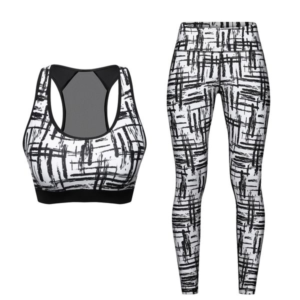 women yoga pants set fitness leggings clothing sportswear workout bra running gym wear pants tight trouser sport bra, White;red
women yoga pants set fitness leggings clothing sportswear workout bra running gym wear pants tight trouser sport bra, White;red