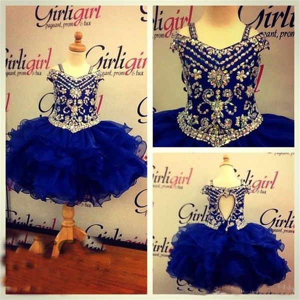 new lovely royal blue toddler girls pageant dresses organza spaghetti straps crystal beaded keyhole back kids formal wear, White;red
new lovely royal blue toddler girls pageant dresses organza spaghetti straps crystal beaded keyhole back kids formal wear, White;red