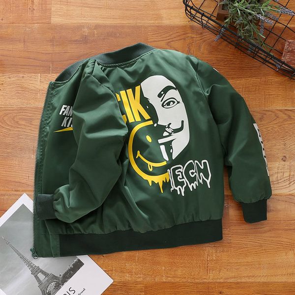 2019 new children's clothing boy spring jacket children children cartoon spring and autumn korean windbreaker 4-12 years, Blue;gray
2019 new children's clothing boy spring jacket children children cartoon spring and autumn korean windbreaker 4-12 years, Blue;gray