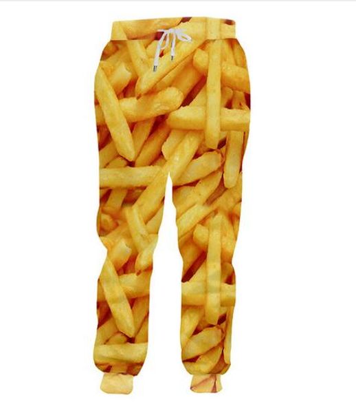 release new fashion long animal 3d trousers print french fries sweatpants oversized garment man women autumn pants rcl02, Black
release new fashion long animal 3d trousers print french fries sweatpants oversized garment man women autumn pants rcl02, Black