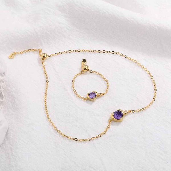 ruifan new arrival heart shape purple cubic zircon 925 sterling silver jewelry sets for women korean bracelet/ring set yjs039, Black
ruifan new arrival heart shape purple cubic zircon 925 sterling silver jewelry sets for women korean bracelet/ring set yjs039, Black