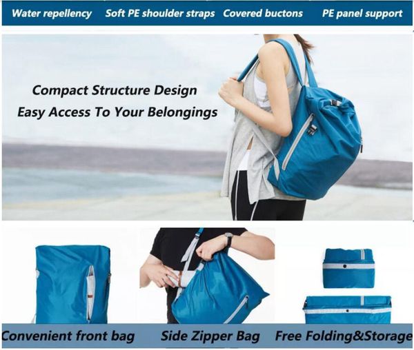 90 fen multi-function sports foldable backpack outdoor travel rucksack 20l from youpin - black
90 fen multi-function sports foldable backpack outdoor travel rucksack 20l from youpin - black