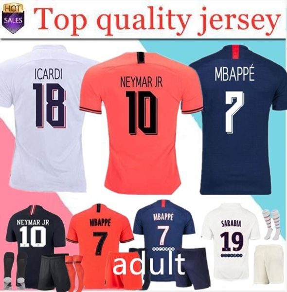 maillots de football kit 19 20 soccer jersey 2019 2020 paris mbappe icardi marquinhos jersey camisetas de futbol shirt men kids sets, Black;white
maillots de football kit 19 20 soccer jersey 2019 2020 paris mbappe icardi marquinhos jersey camisetas de futbol shirt men kids sets, Black;white
