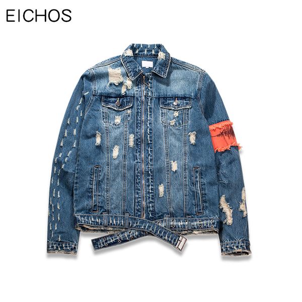 eichos ripped hole destroyed denim jackets mens patch designs jeans coat hip hop vinage distressed jackets coats men streetwear, Black;brown
eichos ripped hole destroyed denim jackets mens patch designs jeans coat hip hop vinage distressed jackets coats men streetwear, Black;brown