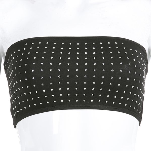 crystal black strapless boob tube tees sleeveless wrap crop women harajuku backless bandeau bra summer, Black;white
crystal black strapless boob tube tees sleeveless wrap crop women harajuku backless bandeau bra summer, Black;white