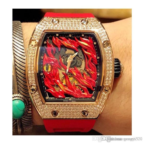 rc15-3 luxury watch, movement watch, rm26-02 tourbillon evil eye diamond case, automatic movement, imported rubber strap, folding buckle, Slivery;brown
rc15-3 luxury watch, movement watch, rm26-02 tourbillon evil eye diamond case, automatic movement, imported rubber strap, folding buckle, Slivery;brown