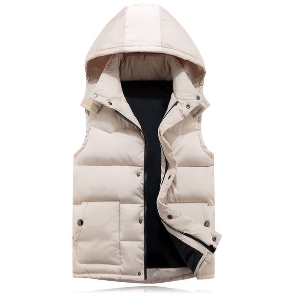 cotton hoodie vest for men 2020 winter warm thick casual windbreaker kids 3 colors red sleeveless jacket male classic waistcoat, Black;white
cotton hoodie vest for men 2020 winter warm thick casual windbreaker kids 3 colors red sleeveless jacket male classic waistcoat, Black;white