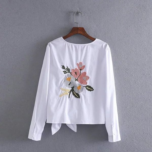womens clothing women blouse women cotton embroidery white blouse o neck bow back flowers embroidered shirt summer casual female
womens clothing women blouse women cotton embroidery white blouse o neck bow back flowers embroidered shirt summer casual female