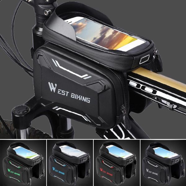 mountain bike bag rainproof waterproof mtb front bag 6.2'' touchable mobile phone case bicycle tube cycling accessories
mountain bike bag rainproof waterproof mtb front bag 6.2'' touchable mobile phone case bicycle tube cycling accessories