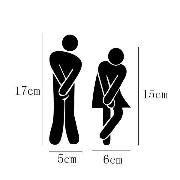 3d acrylic toilet sticker women men bathroom sign door decal j2y
3d acrylic toilet sticker women men bathroom sign door decal j2y