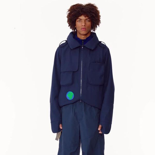 19ss hooded jacket dark blue spring autumn drawstring zipper hoodie pocket jackets men women outdoor casual street coat outwear hfhljk058, Black;brown
19ss hooded jacket dark blue spring autumn drawstring zipper hoodie pocket jackets men women outdoor casual street coat outwear hfhljk058, Black;brown
