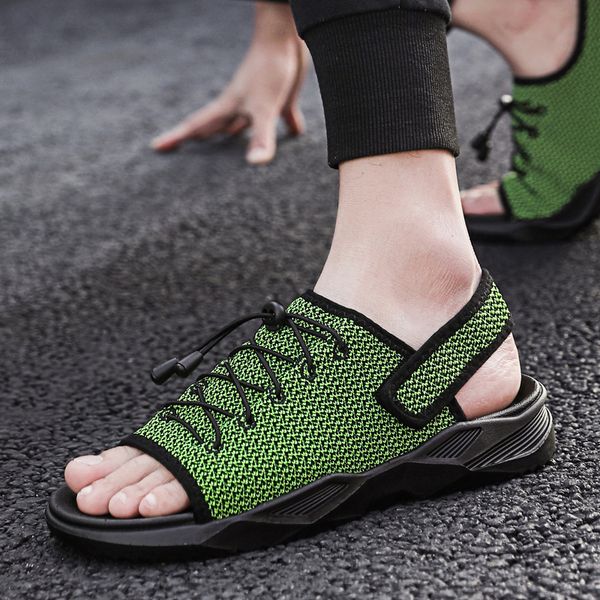 casual men sandals summer shoes sandal mens sandles outdoor breathable comfort slip on plus size open shoes sandalias hombre, Black
casual men sandals summer shoes sandal mens sandles outdoor breathable comfort slip on plus size open shoes sandalias hombre, Black