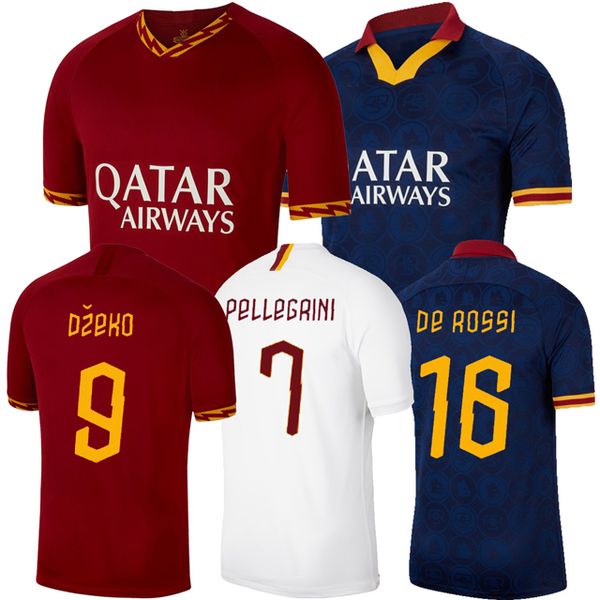 19 20 ROME home away soccer TOTTI ROMA DZEKO DE ROSSI Jersey 2019 2020 EL SHAARAWY Soccer Shirts Adult man Football shirt
19 20 ROME home away soccer TOTTI ROMA DZEKO DE ROSSI Jersey 2019 2020 EL SHAARAWY Soccer Shirts Adult man Football shirt