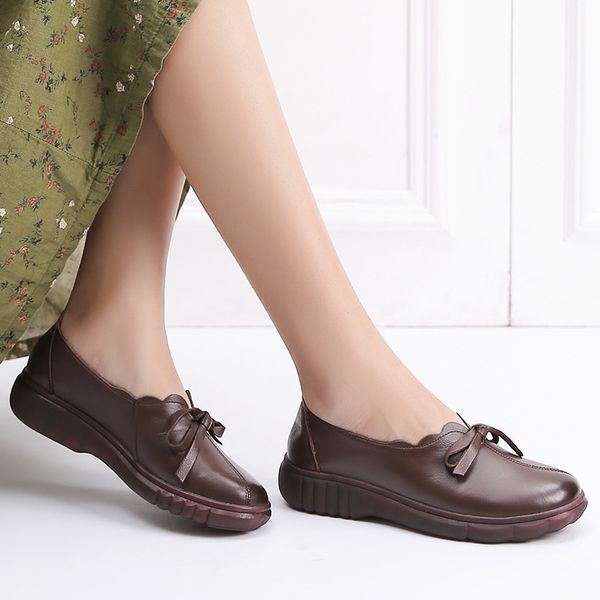 2019 new style shoes women's genuine leather shoes middle-aged mom slanted heel comfortable work 56951, Black
2019 new style shoes women's genuine leather shoes middle-aged mom slanted heel comfortable work 56951, Black