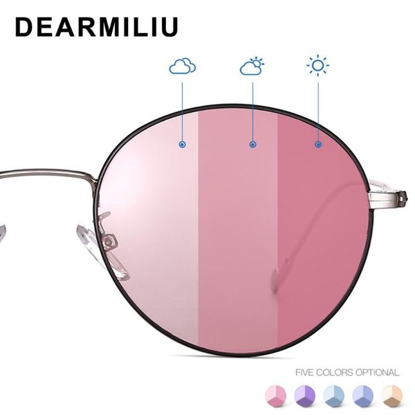 dearmiliu 2020 new retro round frame discoloration sunglasses trend blue light blocking gafas for men and women bs9630, White;black
dearmiliu 2020 new retro round frame discoloration sunglasses trend blue light blocking gafas for men and women bs9630, White;black