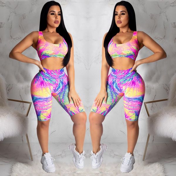 2 piece matching sets summer clothes for women print crop and biker shorts club outfits casual tracksuit, White
2 piece matching sets summer clothes for women print crop and biker shorts club outfits casual tracksuit, White