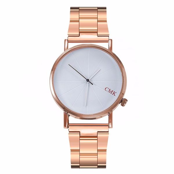 women men stainless steel watch casual luxury fashion simple design quartz clock sale, Slivery;brown
women men stainless steel watch casual luxury fashion simple design quartz clock sale, Slivery;brown