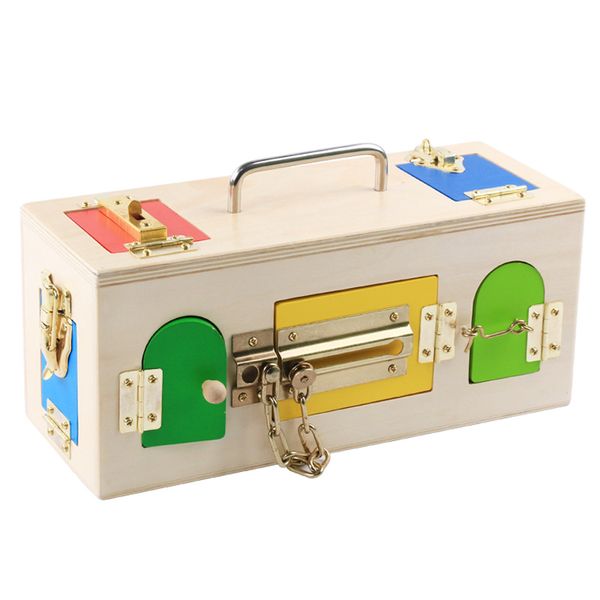 new wooden baby toys montessori colorful lock box early educational lock toy baby gifts
new wooden baby toys montessori colorful lock box early educational lock toy baby gifts