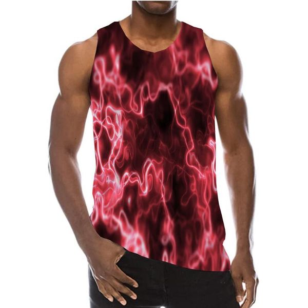 men' tank uney stripe for men summer 3d print lines sleeveless graphic vest sports la hip hop 2021, White;black
men' tank uney stripe for men summer 3d print lines sleeveless graphic vest sports la hip hop 2021, White;black