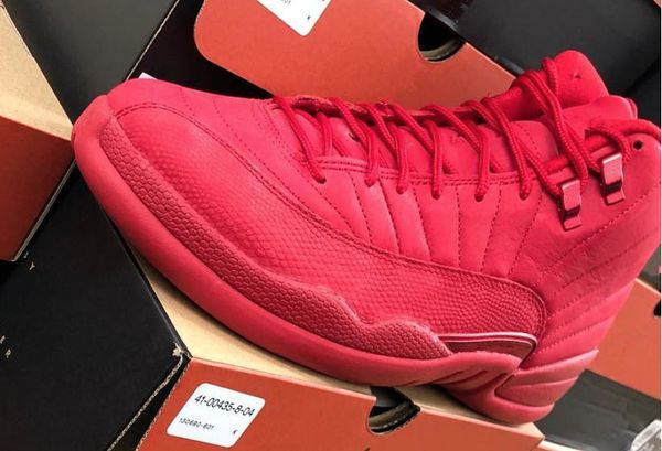 new 12 xii gym red bulls men basketball shoes male 12s sports designer sneakers comfortable trainers size 7-13, Black
new 12 xii gym red bulls men basketball shoes male 12s sports designer sneakers comfortable trainers size 7-13, Black