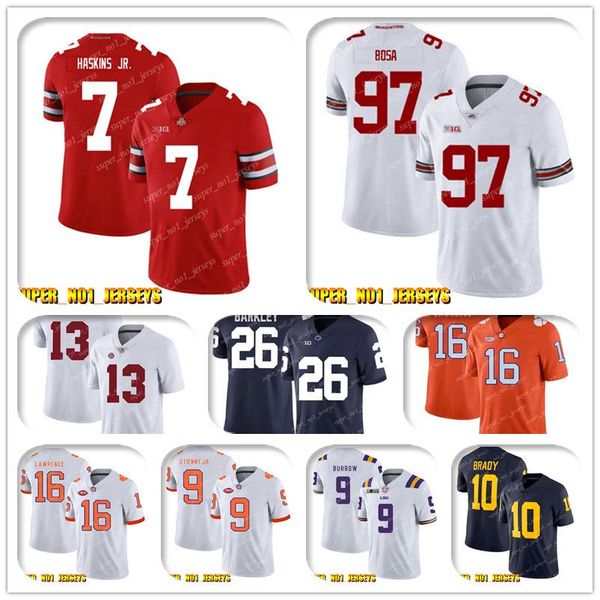 ncaa 7 dwayne haskins jr 97 nick bosa ohio state buckeyes college football jersey kyler murray larry fitzgerald deandre hopkins, Black;red
ncaa 7 dwayne haskins jr 97 nick bosa ohio state buckeyes college football jersey kyler murray larry fitzgerald deandre hopkins, Black;red