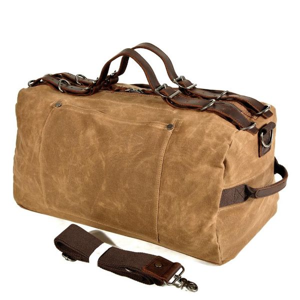 american-style style retro thick oil wax canvas shoulder handbag solid process outdoor sports travel bag
american-style style retro thick oil wax canvas shoulder handbag solid process outdoor sports travel bag