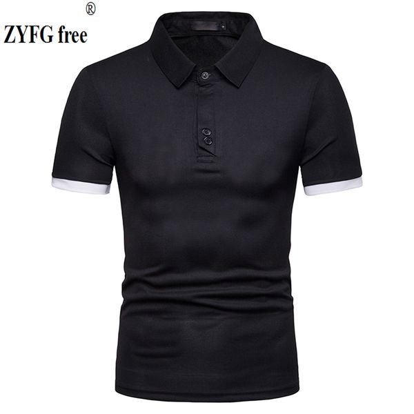 zyfg brand men's casual shirts pure color tide short-sleeved shirt blouse straight breathable male, White;black
zyfg brand men's casual shirts pure color tide short-sleeved shirt blouse straight breathable male, White;black