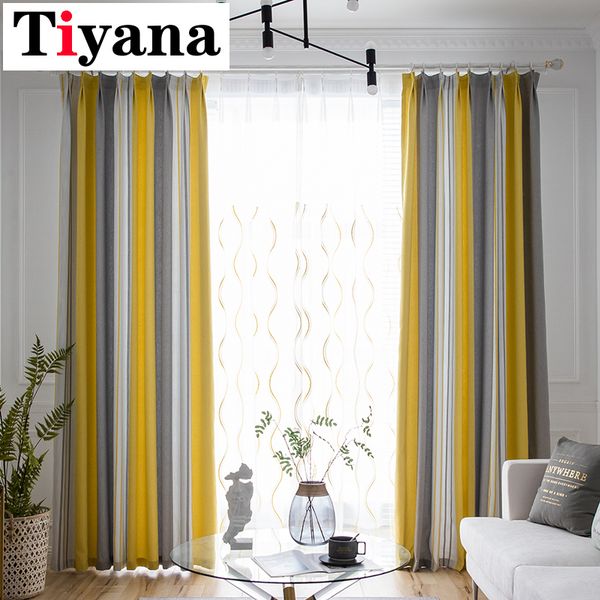 tiyana modern striped blackout curtains for living room bedroom yellow thick window drapes kitchen curtains cortina hp78x
tiyana modern striped blackout curtains for living room bedroom yellow thick window drapes kitchen curtains cortina hp78x