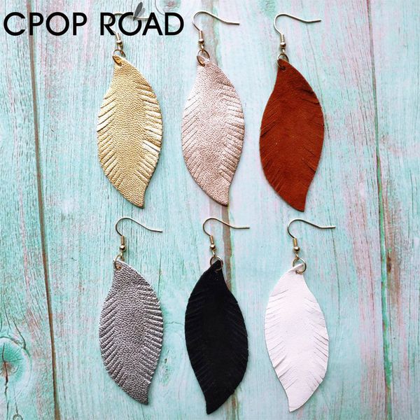 s форма кожа серьги для женщин подлинная овчины простой лист boho кисточкой перо кожа серьги женские ювелирные подарки drop доставка, Silver
s форма кожа серьги для женщин подлинная овчины простой лист boho кисточкой перо кожа серьги женские ювелирные подарки drop доставка, Silver
