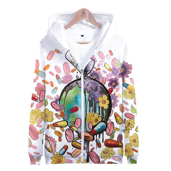 designer jakcets hooded personality casual boy and girls popular earth printed zipper couple streetwears juice wrld rip, Black;brown
designer jakcets hooded personality casual boy and girls popular earth printed zipper couple streetwears juice wrld rip, Black;brown