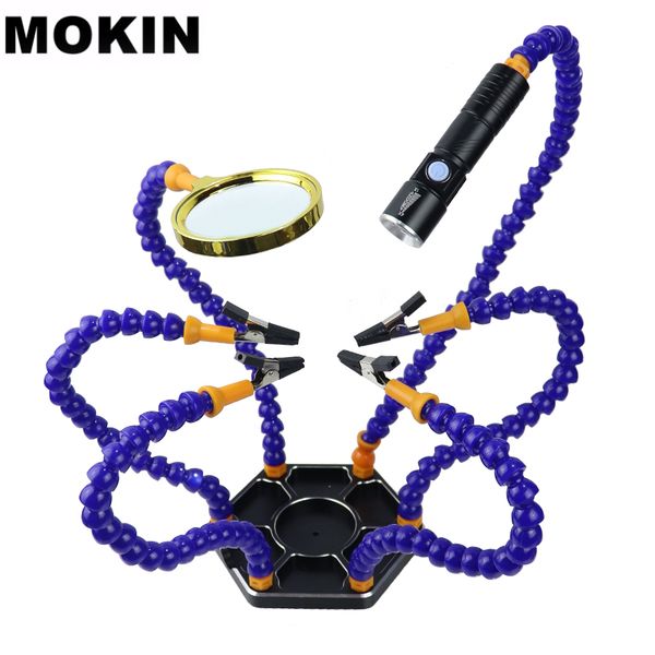 multi soldering helping hand soldering-station third hand tool usb magnifier pcb welding repair tools
multi soldering helping hand soldering-station third hand tool usb magnifier pcb welding repair tools