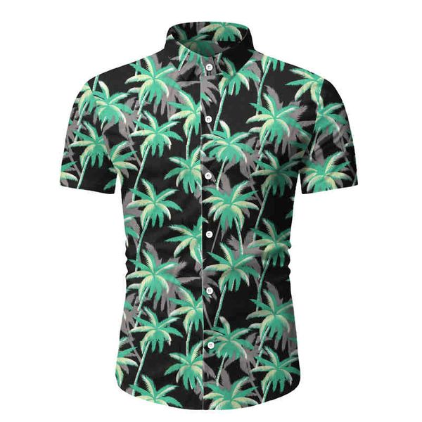 men's casual shirts 2021 quality beach shirt men short sleeve hawaiian summer floral print blouse business dress, White;black
men's casual shirts 2021 quality beach shirt men short sleeve hawaiian summer floral print blouse business dress, White;black