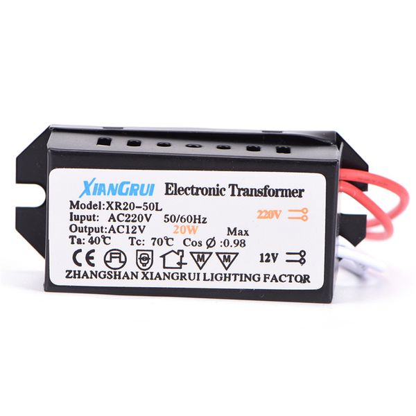 1pc 20w ac 220v to 12v led power supply driver electronic transformer 
1pc 20w ac 220v to 12v led power supply driver electronic transformer