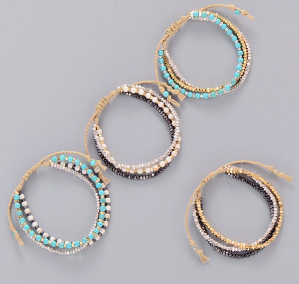 innovative 3 colors metal beads friendship bracelet wholesale handmade bracelet vintage statement sale, Golden;silver
innovative 3 colors metal beads friendship bracelet wholesale handmade bracelet vintage statement sale, Golden;silver