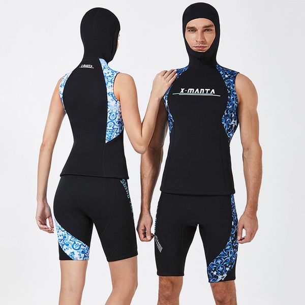 new diving suit vest surfing wetsuit men and women 3mm thick warm sunscreen snorkeling swimsuit split hooded sleeveless
new diving suit vest surfing wetsuit men and women 3mm thick warm sunscreen snorkeling swimsuit split hooded sleeveless
