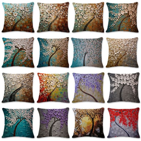 three dimensional oil painting pillow case automobile waist cushion tree flower cotton and linen cover factory direct selling 4 8hs p1
three dimensional oil painting pillow case automobile waist cushion tree flower cotton and linen cover factory direct selling 4 8hs p1