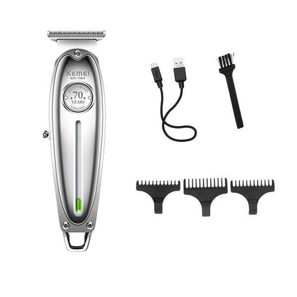 barba máquina all-metal hair trimmer professional clipper for barber rechargeable men electric beard shaver baldheaded hair cutting machine
barba máquina all-metal hair trimmer professional clipper for barber rechargeable men electric beard shaver baldheaded hair cutting machine