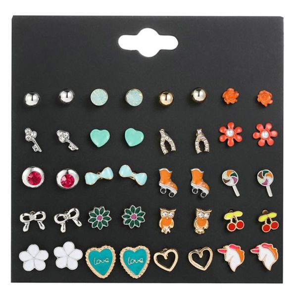 20 pairs / candy color children earrings set drip alloy cute lollipop skate earr n58f, Golden;silver
20 pairs / candy color children earrings set drip alloy cute lollipop skate earr n58f, Golden;silver