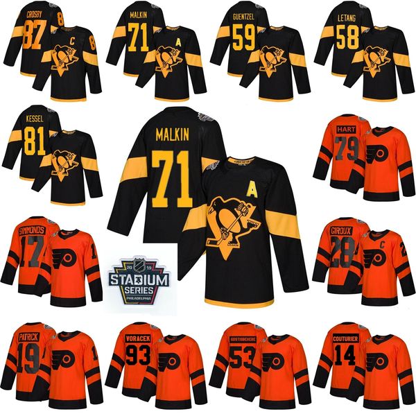 2019 stadium series philadelphia flyers jersey 79 carter hart 28 claude giroux pittsburgh penguins 87 sidney crosby 71 evgeni malkin jersey, Black;red
2019 stadium series philadelphia flyers jersey 79 carter hart 28 claude giroux pittsburgh penguins 87 sidney crosby 71 evgeni malkin jersey, Black;red