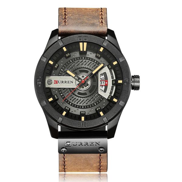 2018 curren men sports watches men's quartz date clock man casual leather wrist watch relogio masculino, Slivery;brown
2018 curren men sports watches men's quartz date clock man casual leather wrist watch relogio masculino, Slivery;brown