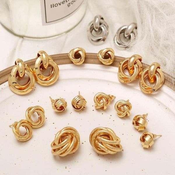new design minimalist love knot earrings for women multiple choices classic twisted vintage stud earrings jewelry birthday gift, Golden;silver
new design minimalist love knot earrings for women multiple choices classic twisted vintage stud earrings jewelry birthday gift, Golden;silver