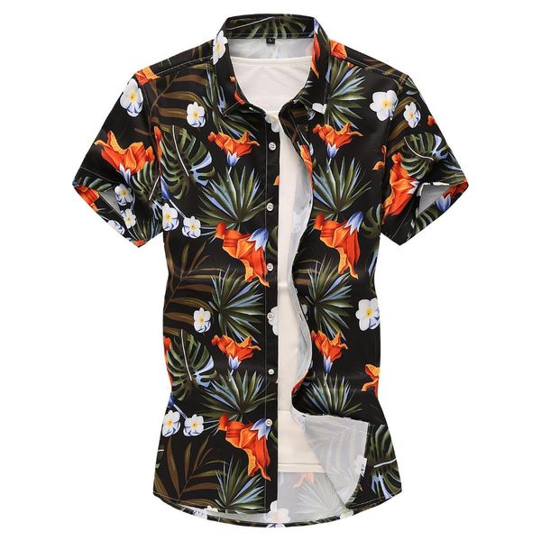 hawaiian shirt for men clothing evening dress casual social shirt plus size short sleeve blouse men summer black white, White;black
hawaiian shirt for men clothing evening dress casual social shirt plus size short sleeve blouse men summer black white, White;black